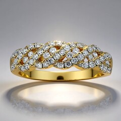 Anello in oro con Diamante I1 (H)