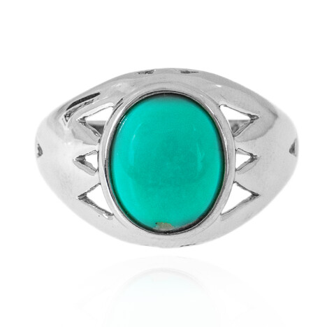 Bague en argent et Turquoise de Campitos (Anne Bever)
