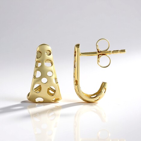 Boucles d'oreilles en or (Ornaments by de Melo)
