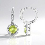Orecchini in argento con Sfene