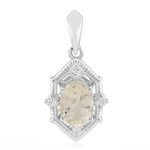 Colgante en plata con Piedra del sol de Oregón