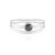 Black Diamond Silver Ring (de Melo Essence)