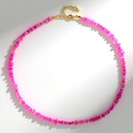 Collana in argento con Opale Rosa dell'Etiopia