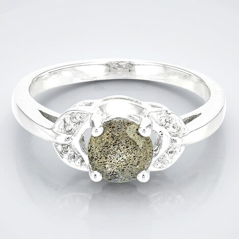 Anello in argento con Spectrolite
