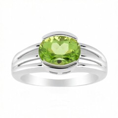 Anello in oro con Peridoto Wagogo