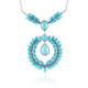 Collana in argento con Turchese Sleeping Beauty