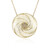Collana in oro con Diamante Champagne I2 (Ornaments by de Melo)