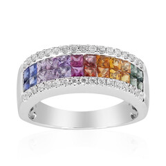 Gouden ring met saffieren