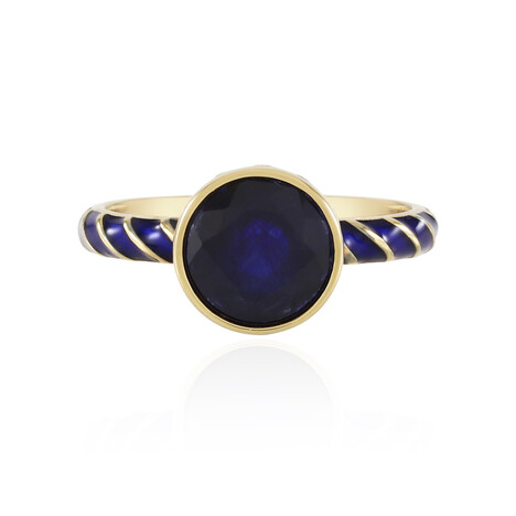 Madagascar Blue Sapphire Silver Ring