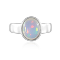 Welo Opal Silver Ring