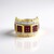 Anello in argento con Rubino della Birmania (Gems en Vogue)