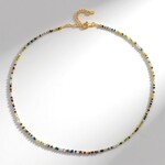 Collana in argento con Diamante Fancy