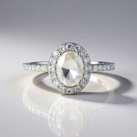 Anello in argento con Opale di Welo