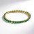 Bracciale in oro con Smeraldo Zambia AAA