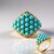 Anello in argento con Turchese Sleeping Beauty (Faszination Türkis)