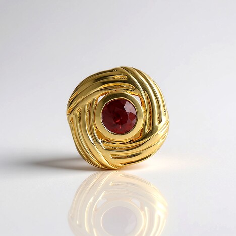 Ciondolo in argento con Zircone Rosa (SAELOCANA)