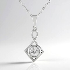 Collana in argento con Zircone