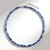Collana in argento con Quarzo Blu