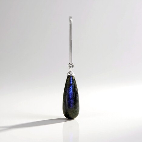 Ciondolo in argento con Labradorite (MONOSONO COLLECTION)