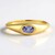Anello in argento con Tanzanite