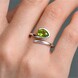Peridot-Silberring