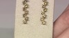 Pendientes en plata con Citrino