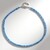 Collana in argento con Acquamarina Brasiliana
