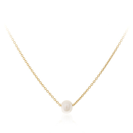 Collier en argent et Perle de culture d'eau douce (Joias do Paraíso)