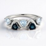 Brazilian Aquamarine Silver Ring