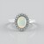 Anello in argento con Opale di Welo