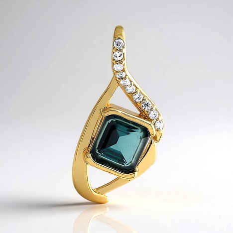 Ciondolo in argento con Indicolite (Adela Silber)