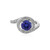 Anello in argento con Tanzanite