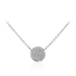 Zirkon-Silbercollier