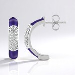 Orecchini in argento con Zircone