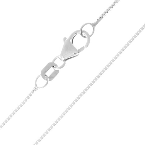 375er Weißgold- Veneziakette - ca. 1,9 g - 50 cm