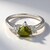 Anello in argento con Tormalina Cuprian