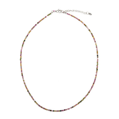 Collier en argent et Tourmaline