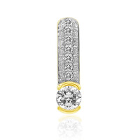 Colgante en oro con Diamante IF (D)