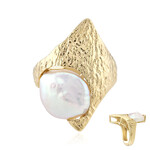 Anillo en plata con Perla blanca Freshwater (TPC)