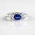 Anello in argento con Cianite del Nepal (SAELOCANA)