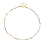 Edelstein-Silberhalskette (Riya)