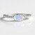 Anello in argento con Opale di Welo