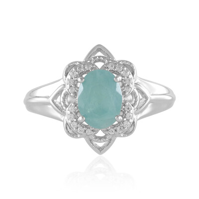 Grandidierite Silver Ring