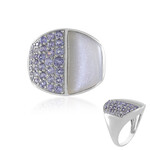 Silberner Mondstein-Silberring (KM by Juwelo)