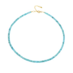 Collar en plata con Apatita azul