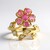 Anello in argento con Zaffiro Rosa del Madagascar