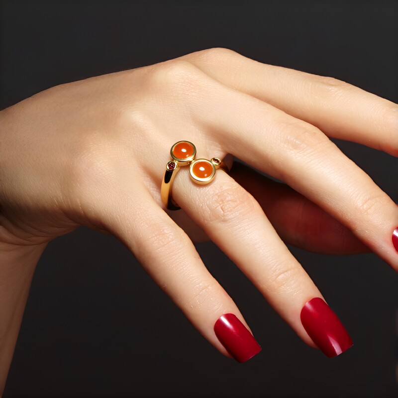 Carnelian Silver Ring (KM by Juwelo)