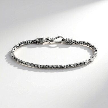 Silver Bracelet (Bali Barong)