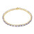 Bracelet en or et Tanzanite AAA