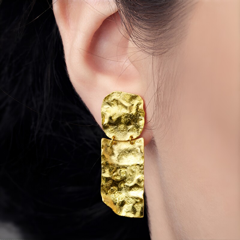 Orecchini in argento (Joias do Paraíso)